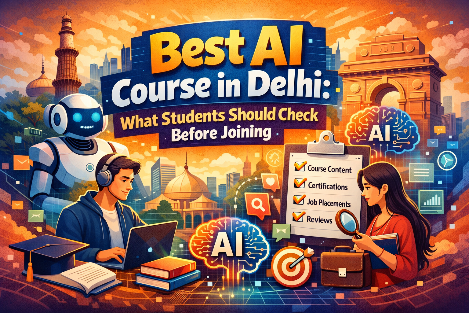 Best AI Course in Delhi: What Students Should Check Before Joining
